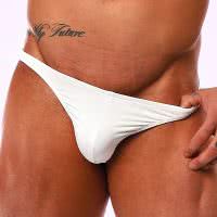 กางเกงใน J.J. Malibu White Micro Bikini Briefs