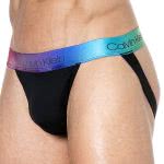ดำขอบรุ้ง (Black w/ Rainbow Strip)