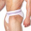 กางเกงใน J.J. Malibu White Vintage Micro Strap Briefs