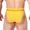 กางเกงใน J.J. Malibu Yellow Vintage Micro Strap Briefs