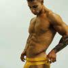 กางเกงใน J.J. Malibu Yellow Vintage Micro Strap Briefs
