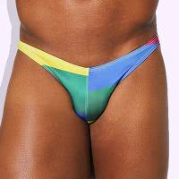กางเกงใน J.J. Malibu Rainbow Classic Micro Briefs
