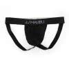 จ็อกสแตรป J.J. Malibu Black Classic Stretch Cotton Jockstrap