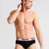 กางเกงใน MOSCHINO Basic Stretch Cotton Hip Briefs 2 Packs