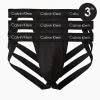 จ็อกสแตรป Calvin Klein Classic Cotton Stretch Jockstrap 3 Packs