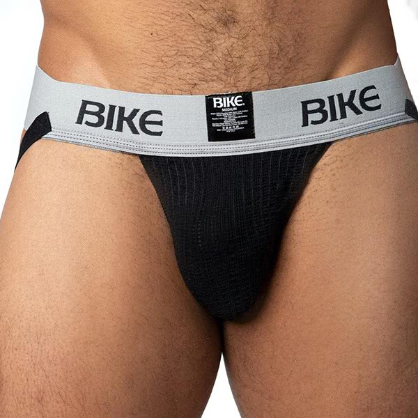 จ็อกสแตรป BIKE Athletic 2" Black Classic Jockstrap