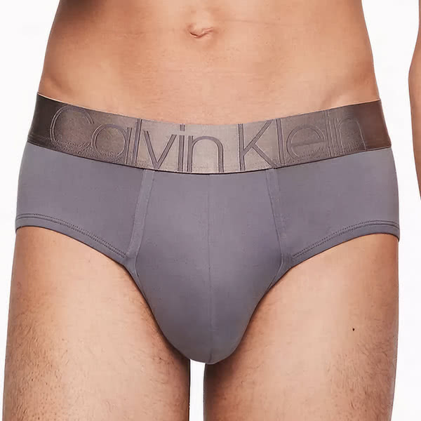 กางเกงใน Calvin Klein Icon Micro Hip Briefs NB2539 / สีเทา