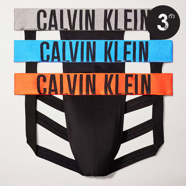 จ็อกสแตรป Calvin Klein Intense Power Micro Jockstrap 3 Packs NB3613