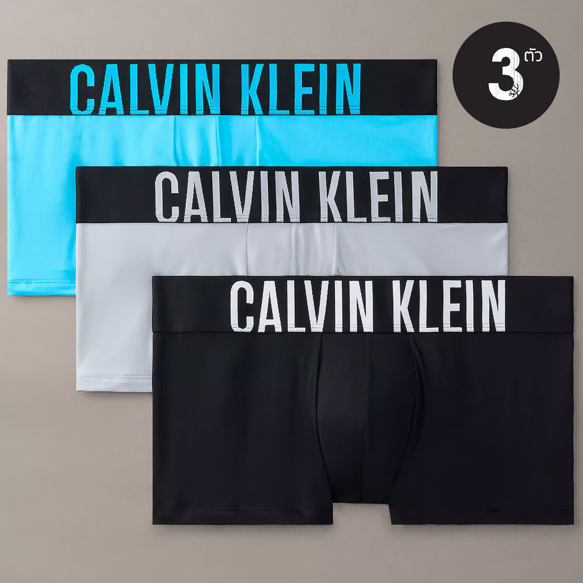 กางเกงใน Calvin Klein Intense Power Low Rise Trunk 3 Packs NB3611
