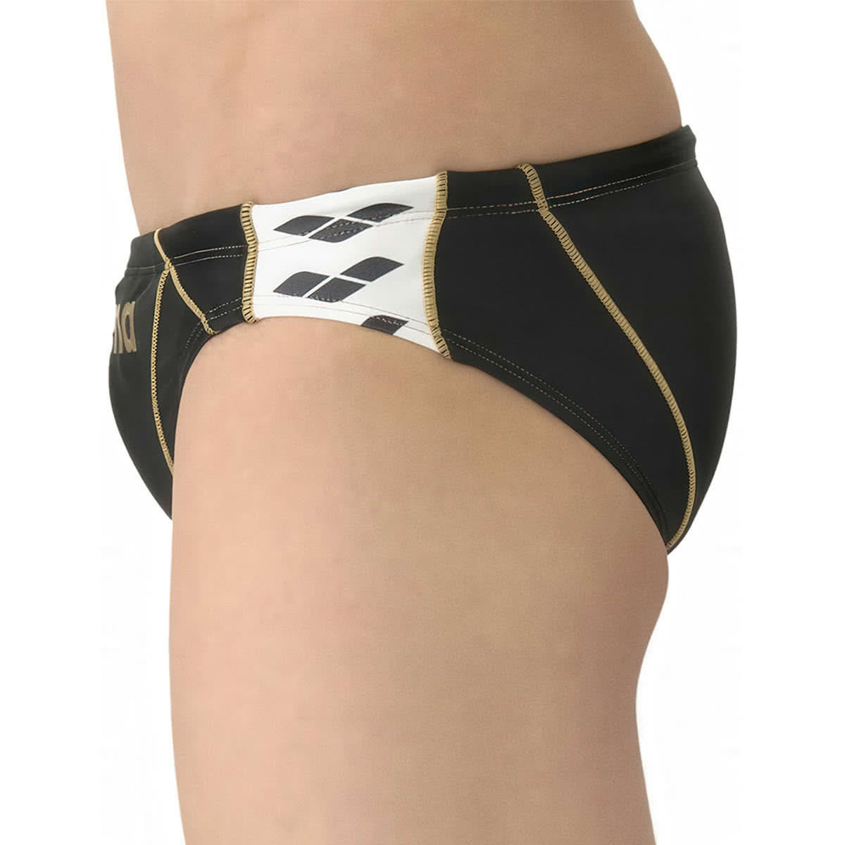 กางเกงว่ายน้ำ Arena 26SS Tough Suit Aqua Training Rimic สีดำ/ทอง