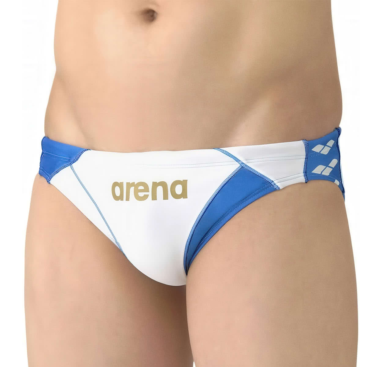 กางเกงว่ายน้ำ Arena 26SS Tough Suit Aqua Training Rimic สีขาว/น้ำเงิน
